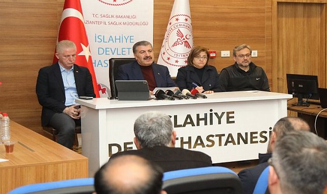 Bakan Koca Gaziantep'in analiz sonuçlarını açıkladı