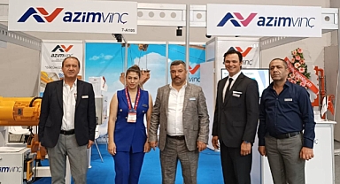 Azim Vinç, Win Eurasia fuarının gözdesi oldu