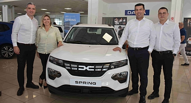 Dacia’nın ilk elektrikli otomobili Spring, Ermat’ta…