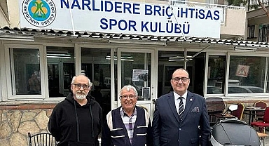 İnanç Nurlu Narlıdere Briç İhtisas Kulübü ile buluştu