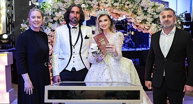 Gazeteci Hande Nayman ve görüntü yönetmeni Efe Kubilay çifti dünya evine girdi