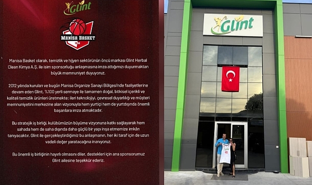 Glint, Manisa Basket’e İsim Sponsoru oldu