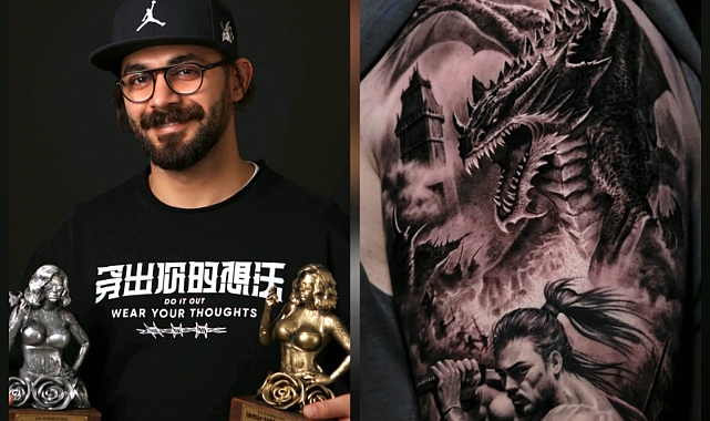 Chicago'da Çalışmalarını Sürdüren Dövme Sanatçısı Beyto Yergin, Uluslararası Başarılarıyla Dikkat Çekiyor