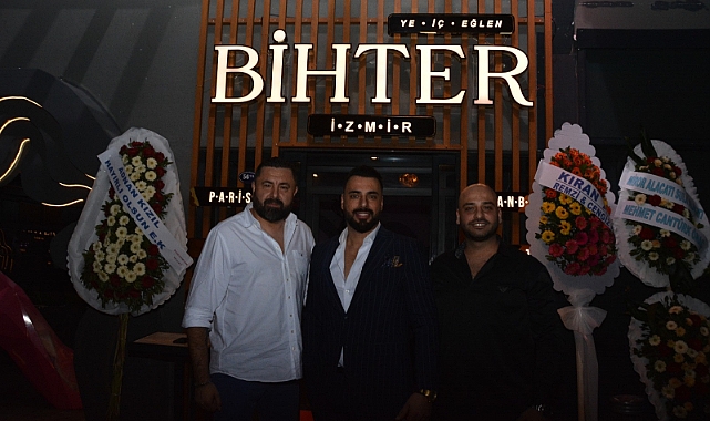 İzmir'in yeni eğlence mekânı Bihter İzmir kapılarını açtı